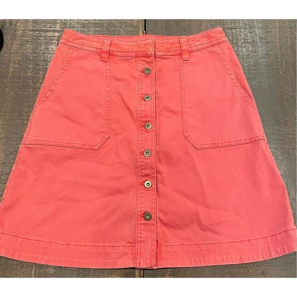 Anthropologie Pilcro & The Letterpress Chino Skirt Size 4 - Picture 4 of 11